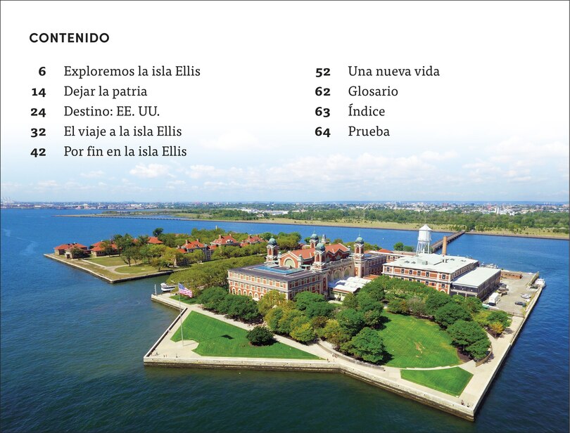 Sample content_DK Super Readers Level 4 Viaje a través de la isla de Ellis (Journey Through Ellis Island)