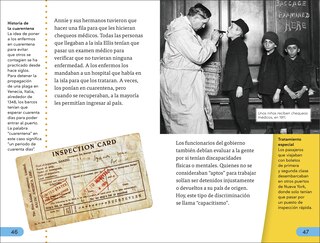 Sample content 3_DK Super Readers Level 4 Viaje a través de la isla de Ellis (Journey Through Ellis Island)