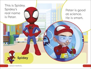 Sample content 2_DK Super Readers Pre-Level Marvel Spidey and His Amazing Friends Go Team Spidey!