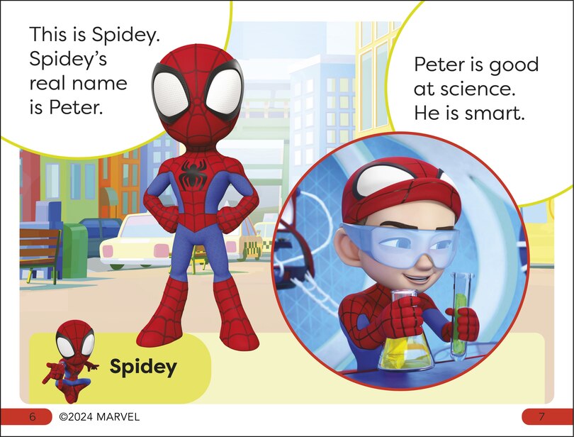 Sample content 2_DK Super Readers Pre-Level Marvel Spidey and His Amazing Friends Go Team Spidey!