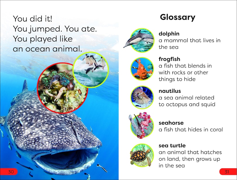 Sample content 3_DK Super Readers Pre-Level Ocean Animals