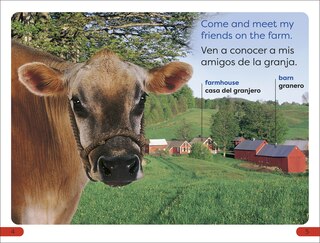 Aper&ccedil;u du contenu 3_DK Super Readers Pre-Level English-Spanish Bilingual Farm Animals - Los animales de la granja