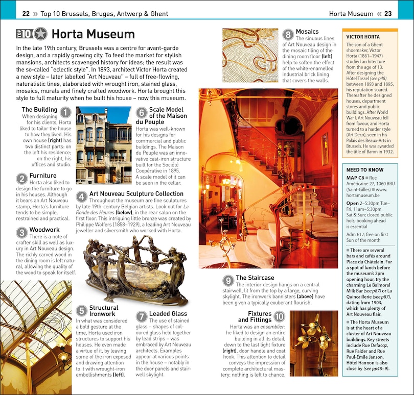 Aper&ccedil;u du contenu 5_DK Top 10 Brussels, Bruges, Antwerp and Ghent