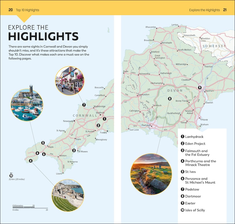 Sample content 5_DK Top 10 Cornwall and Devon