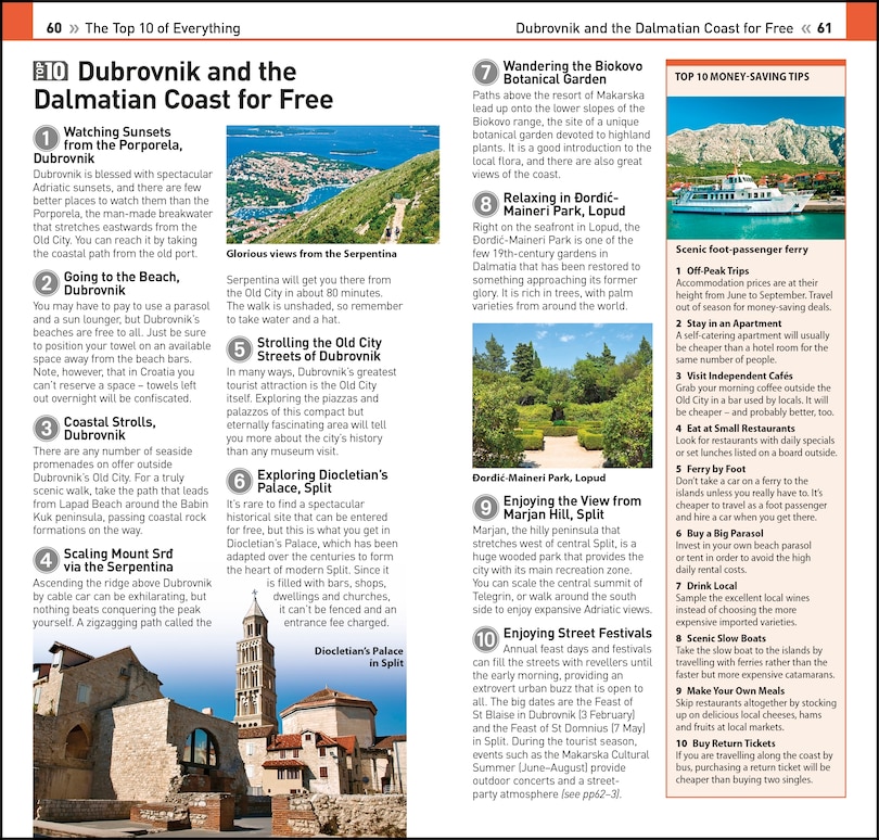 Sample content 5_DK Top 10 Dubrovnik and the Dalmatian Coast