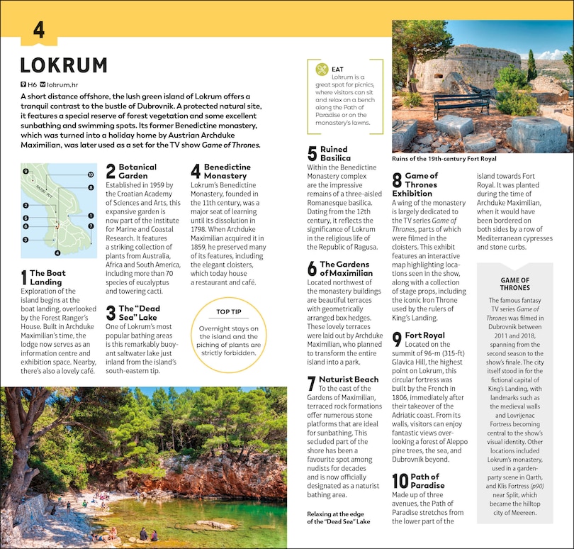 Aper&ccedil;u du contenu 3_DK Top 10 Dubrovnik and the Dalmatian Coast