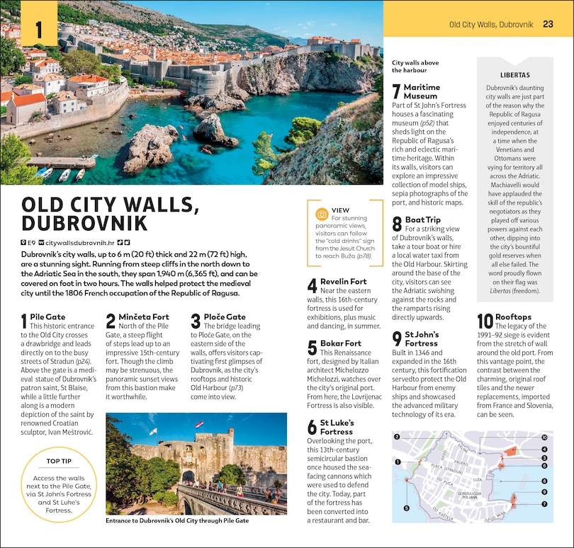 Aper&ccedil;u du contenu 4_DK Top 10 Dubrovnik and the Dalmatian Coast