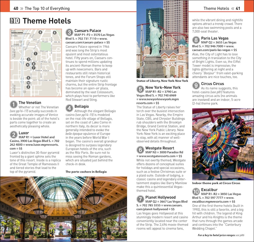 Aper&ccedil;u du contenu 2_DK Top 10 Las Vegas