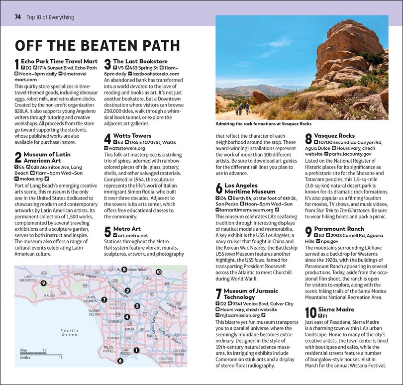 Aper&ccedil;u du contenu_DK Top 10 Los Angeles