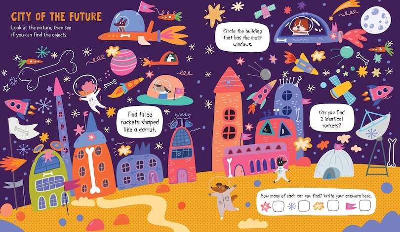 Aper&ccedil;u du contenu_Dog Activity Book