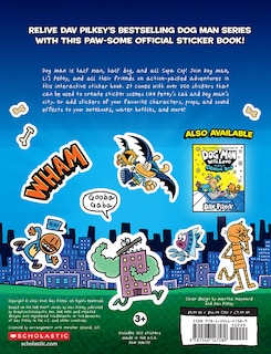 Back cover_Dog Man: Official Sticker Book