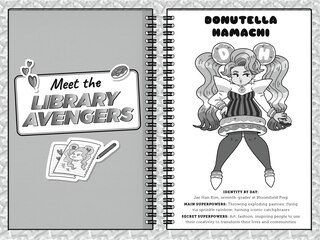 Aperçu du contenu_Donutella Hamachi and the Library Avengers