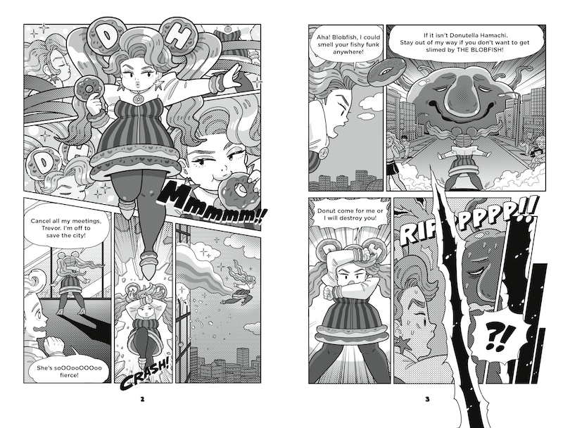 Aper&ccedil;u du contenu 3_Donutella Hamachi and the Library Avengers