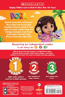 Couverture arri&egrave;re_Dora: If The Boot Fits (Scholastic Reader, Level 1)