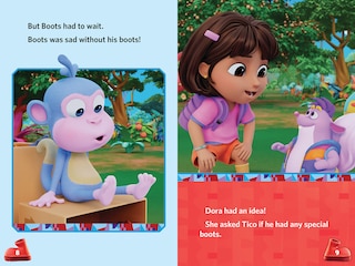 Aper&ccedil;u du contenu_Dora: If The Boot Fits (Scholastic Reader, Level 1)
