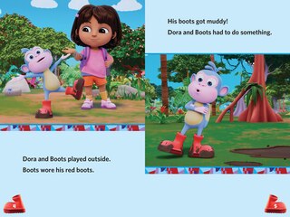 Aper&ccedil;u du contenu 3_Dora: If The Boot Fits (Scholastic Reader, Level 1)