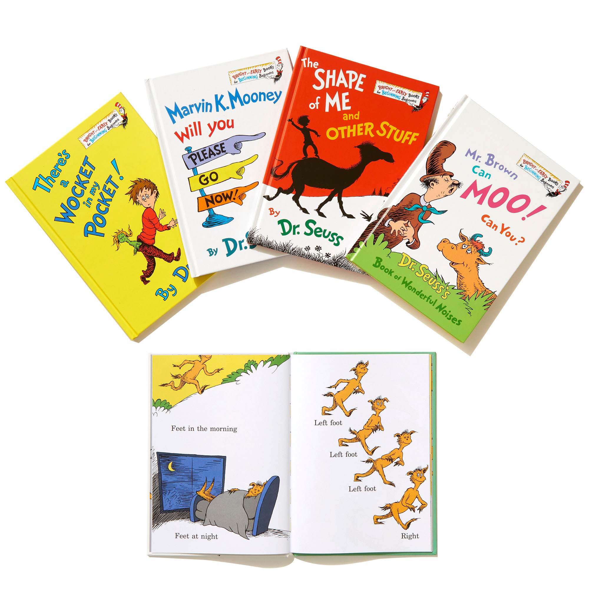 Dr. Seuss Bright & Early Book Boxed Set Collection: The Foot
