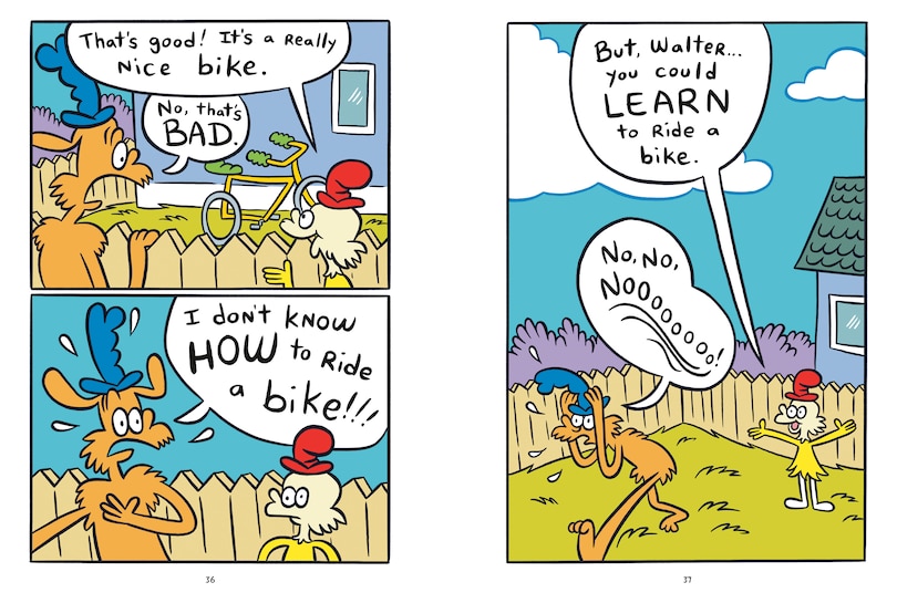 Sample content_Dr. Seuss Graphic Novel: Green Eggs and Ham Go Next Door