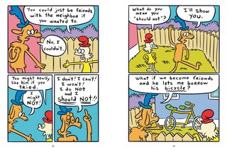 Sample content 2_Dr. Seuss Graphic Novel: Green Eggs and Ham Go Next Door