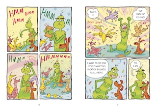 Sample content 2_Dr. Seuss Graphic Novel: The Grinch Takes a Vacation