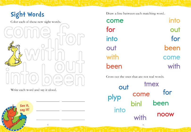 Aperçu du contenu 5_Dr. Seuss Phonics Level 2 Workbook