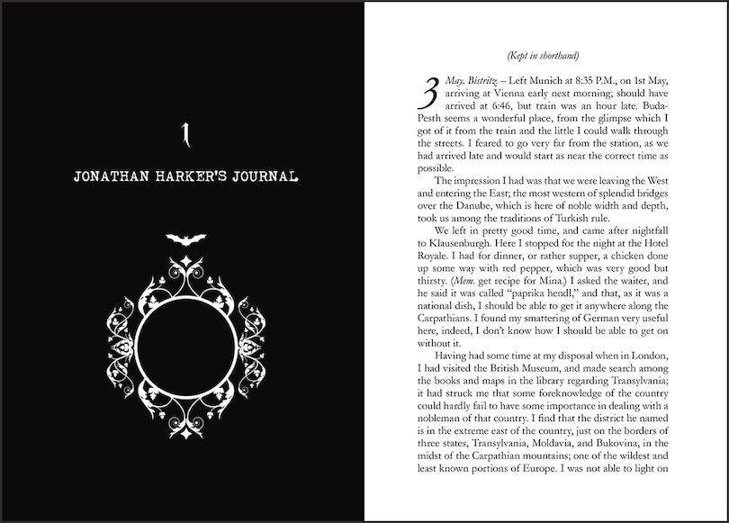 Sample content_Dracula (Deluxe Hardbound Edition)