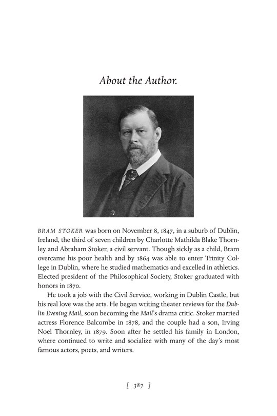 Aper&ccedil;u du contenu_Dracula