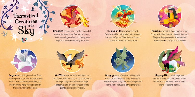 Aper&ccedil;u du contenu_Dragons and Other Creatures of the Sky