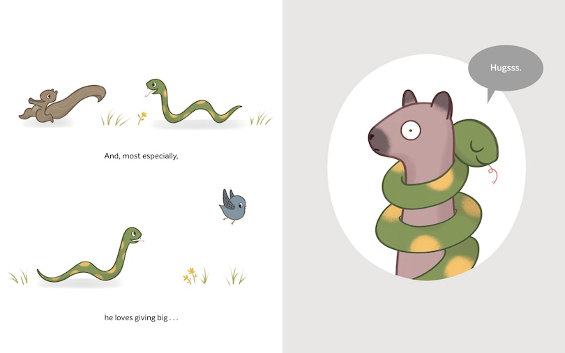 Sample content 4_Drake the Super-Excited, Overeager, In-Your-Face Snake