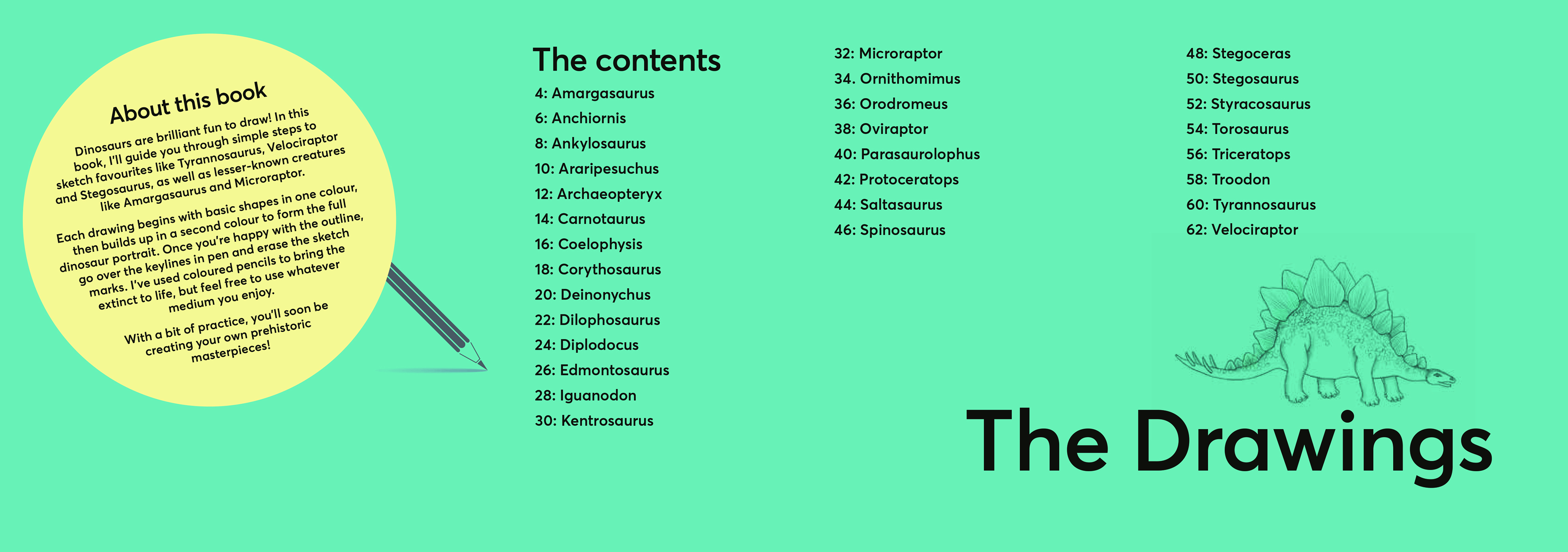 Aperçu du contenu 5_Draw 30: Dinosaurs