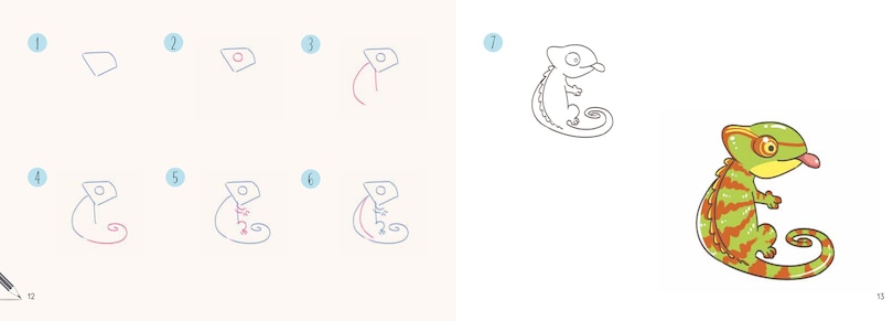 Sample content 2_Draw 30: Kawaii Animals