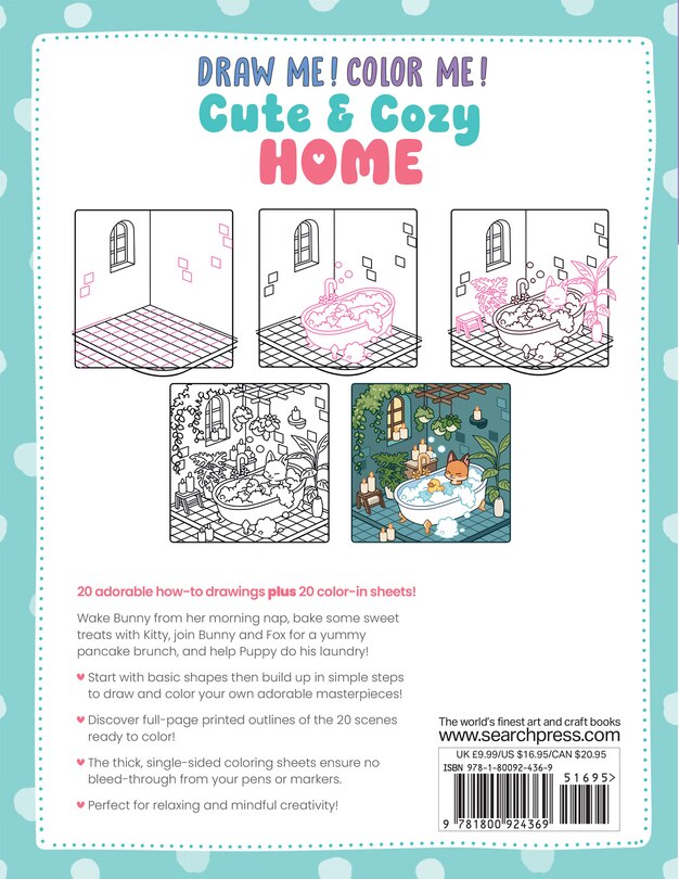 Aper&ccedil;u du contenu 5_Draw me! Color me!: Cute & Cozy Home