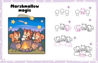 Aper&ccedil;u du contenu 3_Draw me! Color me!: Cute & Cozy Friends