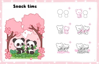 Aper&ccedil;u du contenu 4_Draw me! Color me!: Cute & Cozy Friends