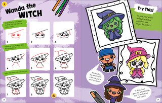 Sample content 4_Draw with Art for Kids Hub Halloween