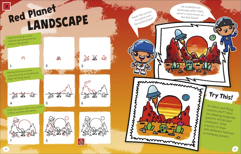 Sample content 3_Draw with Art for Kids Hub Space