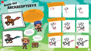 Sample content 3_Draw with Art for Kids Hub Dinosaurs