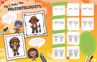 Sample content 5_Draw with Art for Kids Hub Dinosaurs
