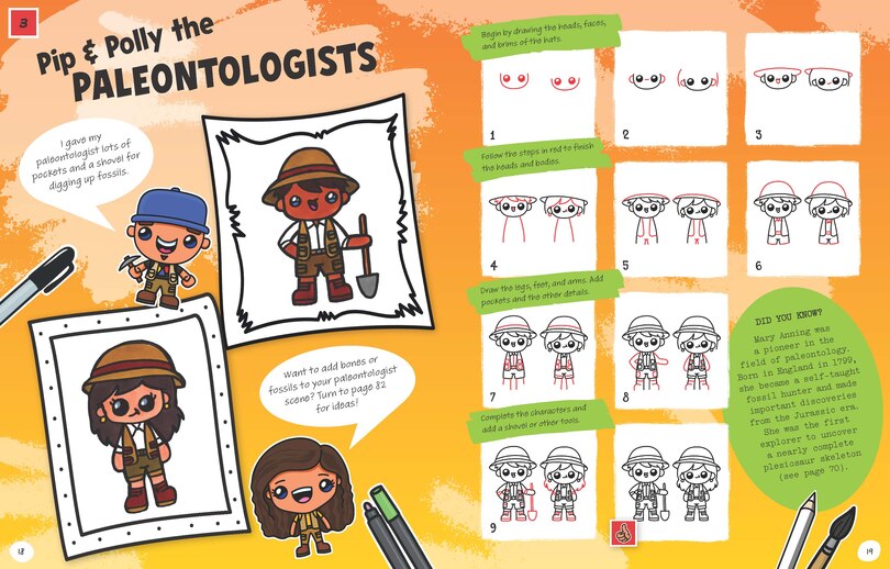Sample content 5_Draw with Art for Kids Hub Dinosaurs