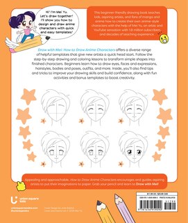 Back cover_Draw with Mei: How to Draw Anime Characters