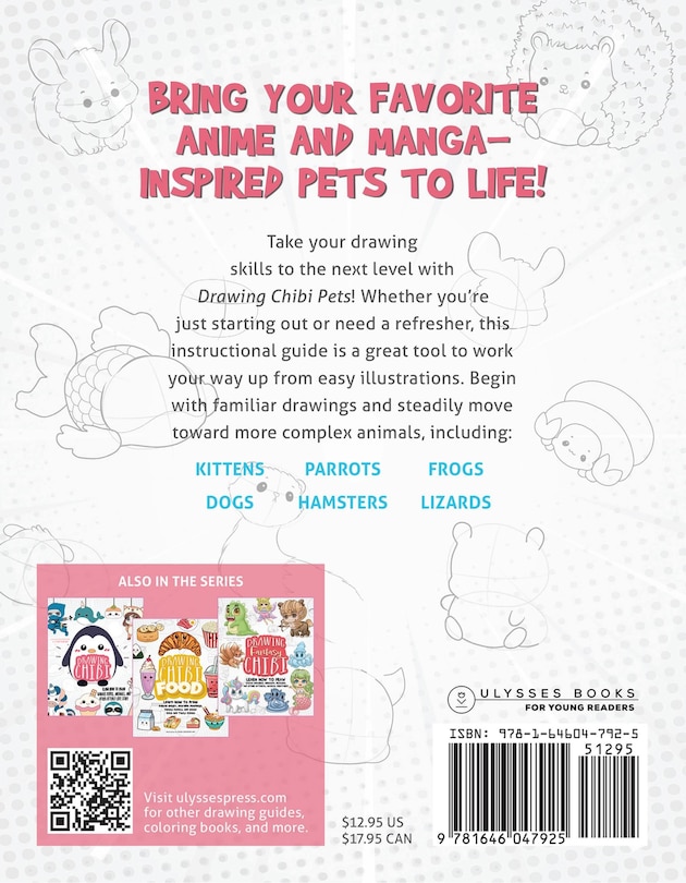 Couverture arri&egrave;re_Drawing Chibi Pets