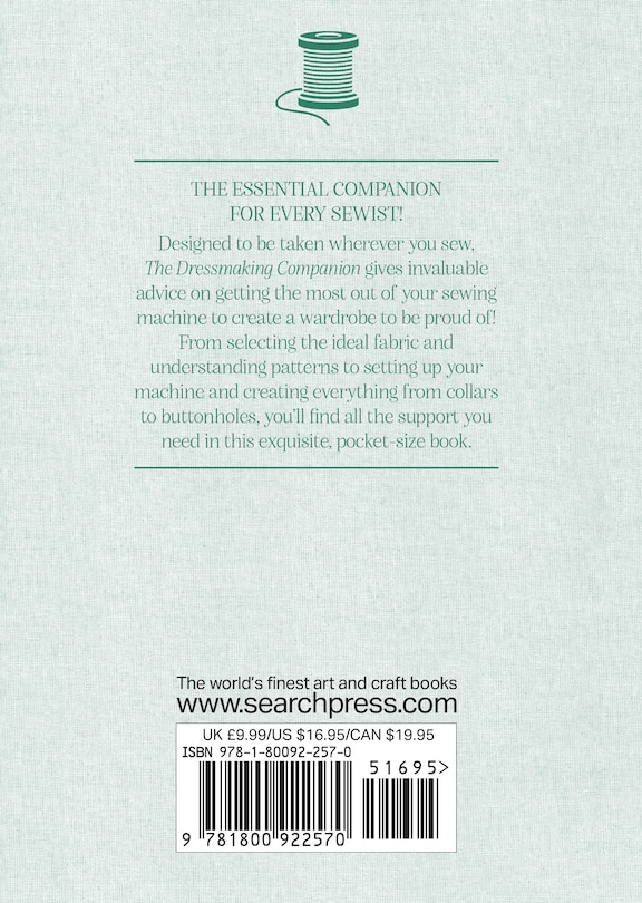 Back cover_Dressmaking Companion, The