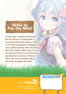 Couverture arrière_Drugstore in Another World: The Slow Life of a Cheat Pharmacist (Light Novel) Vol. 7