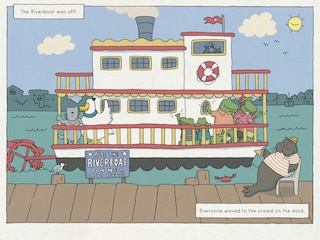 Sample content_Duck and Cat Ride the Riverboat