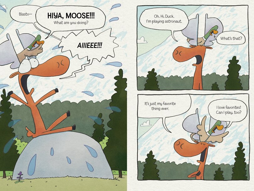 Sample content 3_Duck and Moose: Moose Blasts Off!