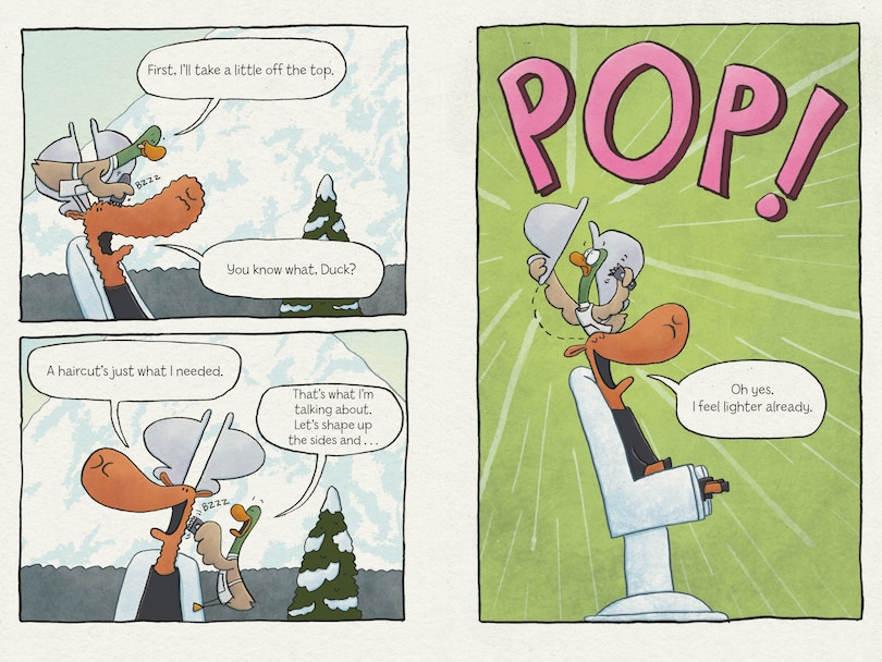 Aperçu du contenu_Duck and Moose: Moose's Bad Hair Day!