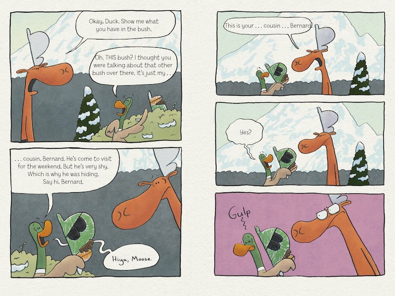 Aperçu du contenu 2_Duck and Moose: Moose's Bad Hair Day!