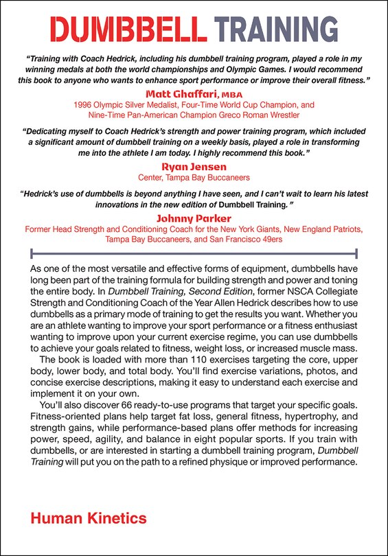 Back cover_Dumbbell Training