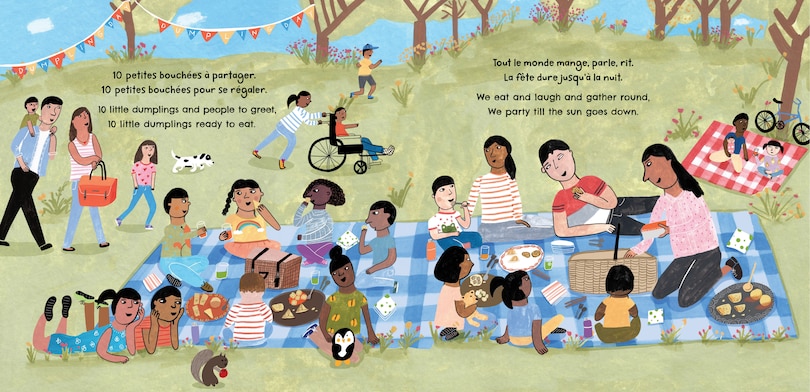 Aper&ccedil;u du contenu 3_Dumpling Day (Bilingual French & English)