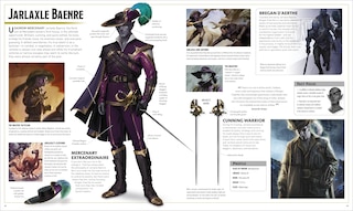Aper&ccedil;u du contenu 5_Dungeons and Dragons The Legend of Drizzt Visual Dictionary